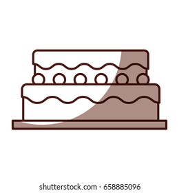 sweet and delicious cake