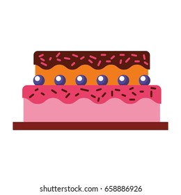sweet and delicious cake