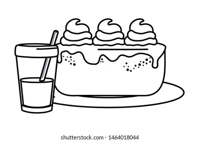 Sweet and delicious cake design