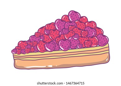 Sweet and delicious cake design
