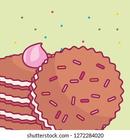 sweet and delicious cookies