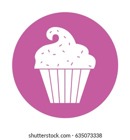 sweet and delicious cupcake