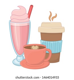 Sweet and delicious drinks design