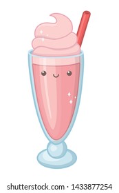 Sweet and delicious milkshake design