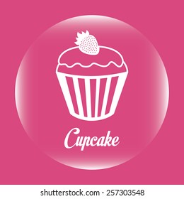 sweet dessert design, vector illustration eps10 graphic 