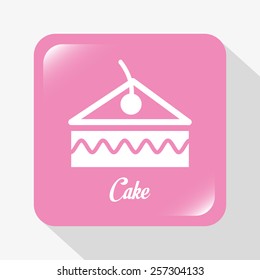 sweet dessert design, vector illustration eps10 graphic 