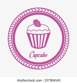 sweet dessert design, vector illustration eps10 graphic 