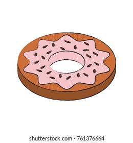 Sweet dessert donut