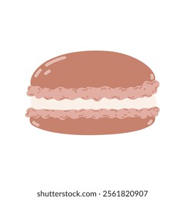 Sweet Dessert Illustration - Macaroon