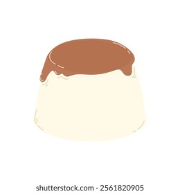 Sweet Dessert Illustration - Pudding