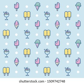 Sweet Dessert Pattern design