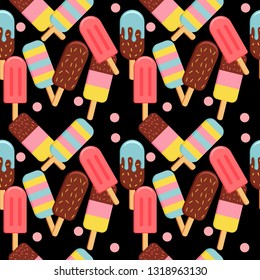 Sweet dessert pattern design. Ideal for commercial and personal project such as gift wrapping, scrapbooking, fabric or textile pattern, wallpaper, product packaging and many more. 