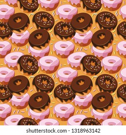 Sweet dessert pattern design. Ideal for commercial and personal project such as gift wrapping, scrapbooking, fabric or textile pattern, wallpaper, product packaging and many more. 
