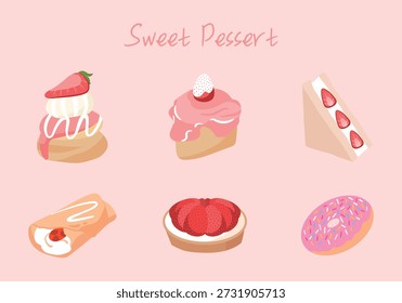 Un postre dulce perfecto para la hora del té