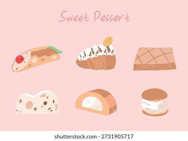 Un postre dulce perfecto para la hora del té