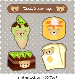 sweet dessert set 8