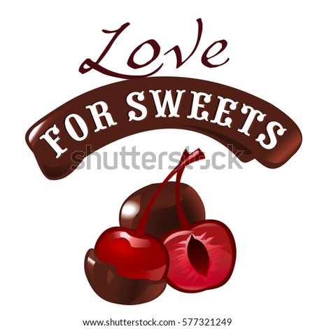 Sweet dessert vector illustration of chocolate candies