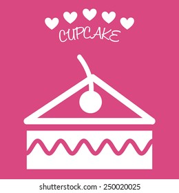 sweet desserts design, vector illustration eps10 graphic 