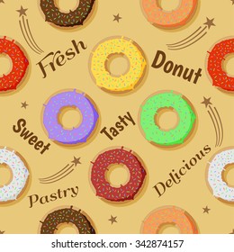 Sweet donut celebration design