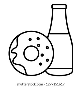 Sweet donut design