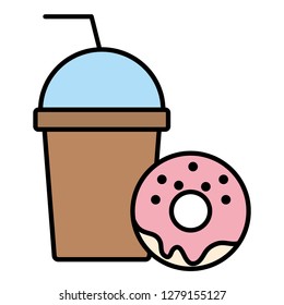 Sweet donut design