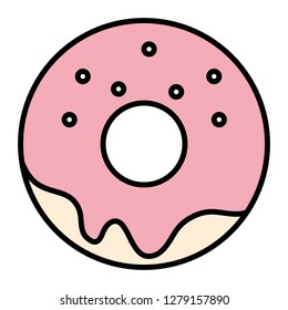 Sweet donut design