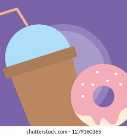 Sweet donut design