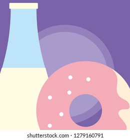 Sweet donut design