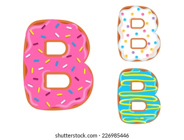 Donut Letters Images, Stock Photos & Vectors | Shutterstock