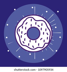 sweet donut icon