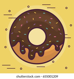 sweet donut icon