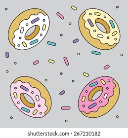 Sweet Donut vector