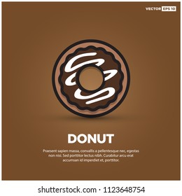 Sweet Donut Vector Illustration