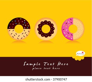 sweet donuts card