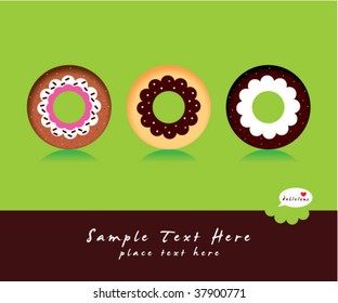 sweet donuts card