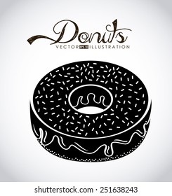 sweet donuts design, vector illustration eps10 graphic 
