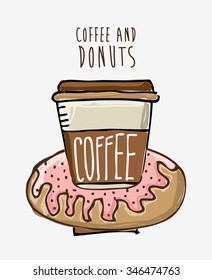 sweet donuts design, vector illustration eps10 graphic 
