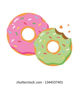 sweet donuts food