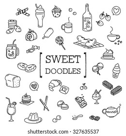 Sweet doodles set