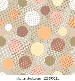 sweet dots seamless background