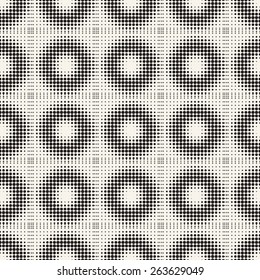 sweet dots seamless background. seamless halfton a pattern of circles. 10 eps