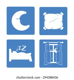 Sweet dreams design, vector illustration eps 10.