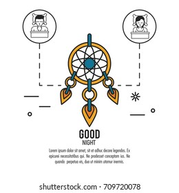 Sweet dreams and good sleep infographic