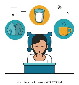 Sweet dreams and good sleep infographic
