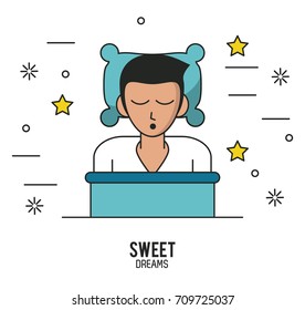 Sweet dreams and good sleep infographic