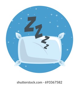sweet dreams sleeping time icon
