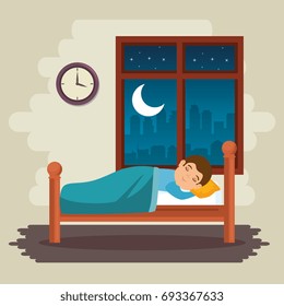 sweet dreams sleeping time icon