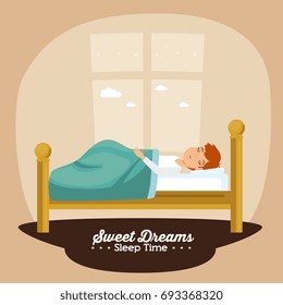 sweet dreams sleeping time icon