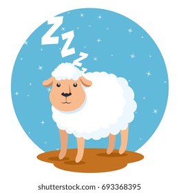 sweet dreams sleeping time icon