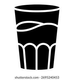 Elemento del icono de la bebida dulce para el diseño